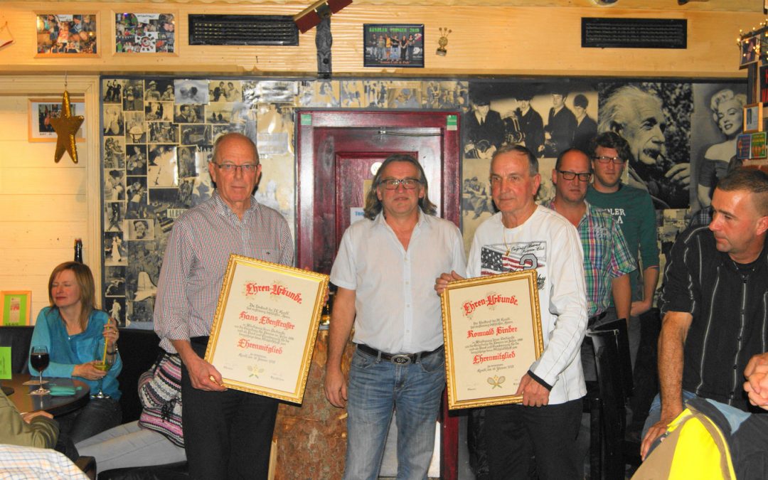 TC Kundl ernennt Ehrenmitglieder
