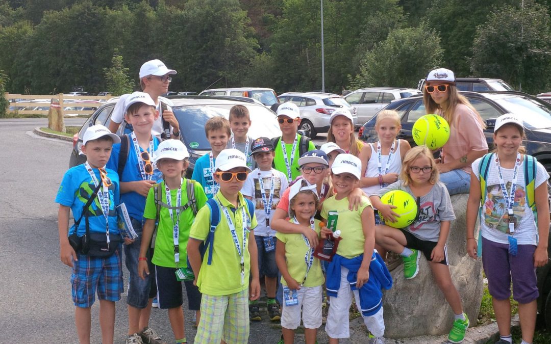 Die Jugend des TC Kundl beim Kids Day in Kitz