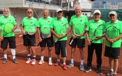 Herren +70 geht mit Gründungs- und Ehrenmitgliedern an den Start